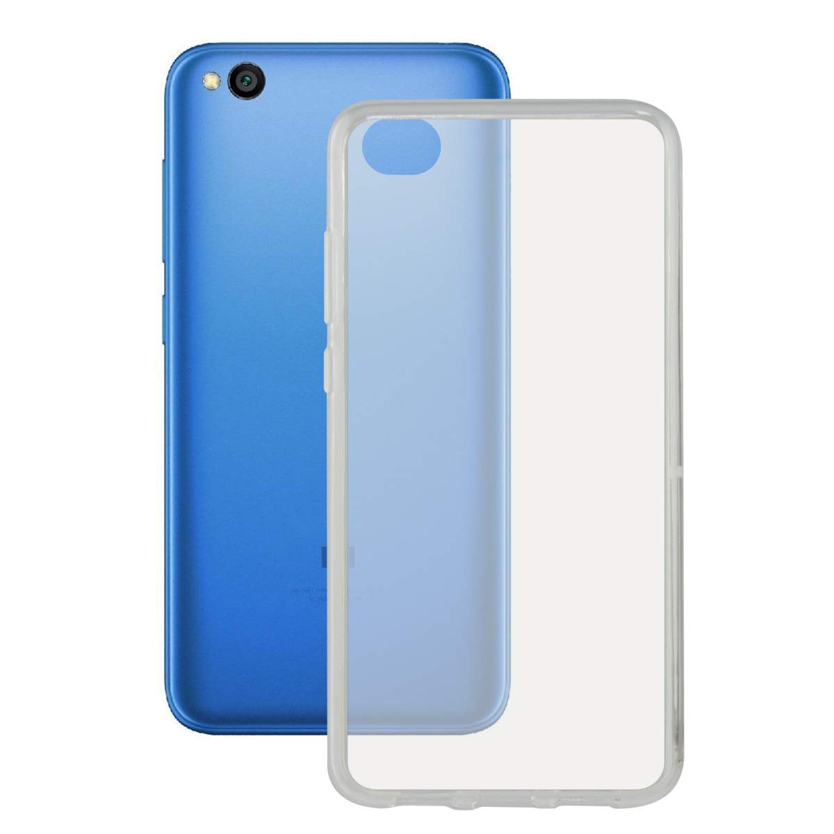 KSIX smart your tech Case for Xiaomi Redmi GO, Flexible, Transparent