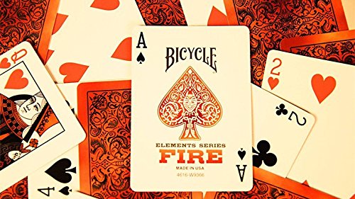 Bicycle Fire Playing Cards Elements Series Limited Edition Poker Deck