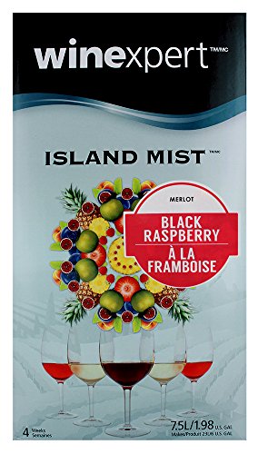Island Mist Black Raspberry Merlot Wine Kit by Winexpert by Southern Homebrew