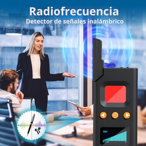 FOWARD GAUSS Professional Hidden Camera and Microphone Detector - Anti-Spy, Wireless RF Scanner, Listening Device Tracker, GPS Detector and Magnetic Beacons