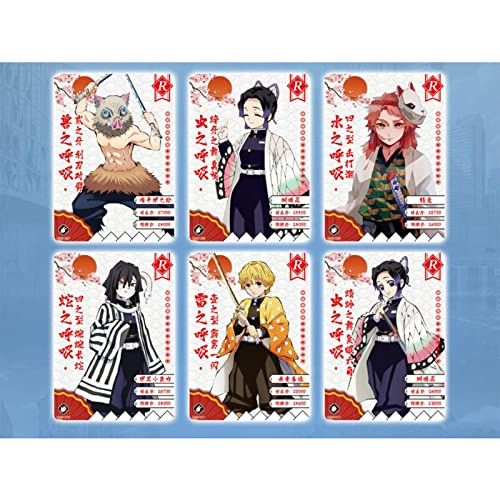Demon Slayer Cards Booster Packs TCG CCG Collectable Playing/Trading Card for Animei Toys, Fan