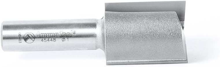 Amana Tool - 45448 Carbide Tipped Straight Plunge High Production 1" Dia x 1-1/4 x 1/2, 1 inch (diameter) x 1-1/4 inches (length) - Image 5