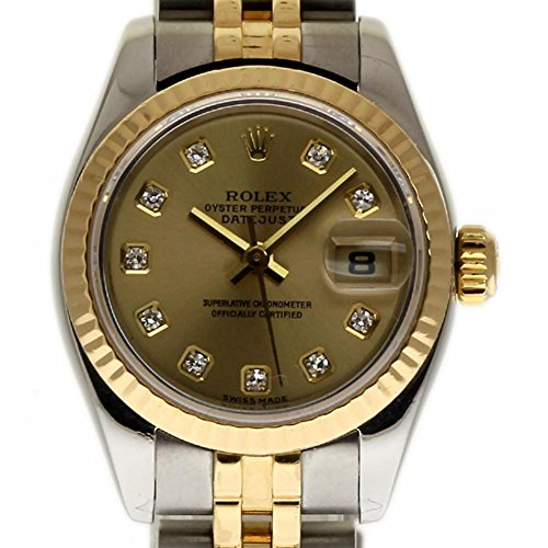 Rolex Datejust swiss-automatic womens Watch 179173 (Certified Pre-owned)