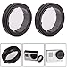 Koroao 2pcs 2x UV Protective Glass Protect FPV Lens for GoPro HD Hero 3/3+/4 Camera
