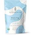 Brain Fog Tea for Herbal Focus & Memory, AIP AutoimmuniTea Protocol Diet Compliant Foods, Whole 30, Paleo Friendly - Nootropics Support Herbs Gingko Biloba, Peppermint, Gotu Kola