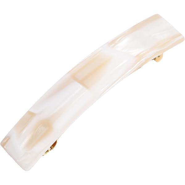 Amazon.com : White Hair Barrette for Women with Thin Hair