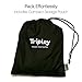 Tripley Foot Rest Travel Pillow - Large Inflatable Footrest for Airplanes, Cars, Home
