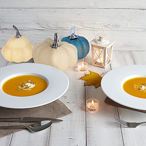 DomeStar Artificial Pumpkins, 15PCS Assorted Rustic Harvest Artificial Pumpkins Mini Fake Pumpkins Foam Pumpkins Halloween Thanksgiving Fall Harvest Decorations