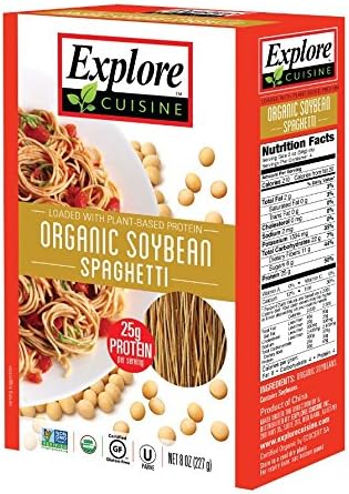 Explore Asian Organic Soya Bean Spaghetti 200g (Pack of 6)
