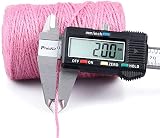 G2PLUS Pink Jute String Twine 2MM 100M Natural Garden Rope Craft view 2