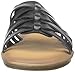 Skechers Cali Women's Indulge 2-Golden Hour Flip Flop,Black,8 B US