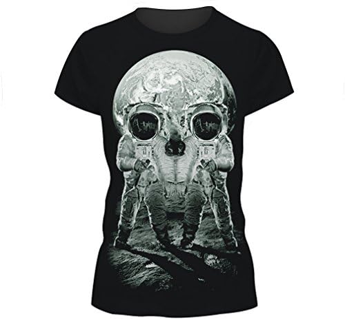 Newfeeling 3D Skull Top Tee Short Sleeve