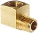 Eaton Weatherhead 3400X2 Brass CA360 Fitting, 90-Degree Elbow, 1/8
