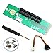 powerday PCI-e 1X/4X Card to NGFF M.2 M Key PCIe Slot Adapter with Converte