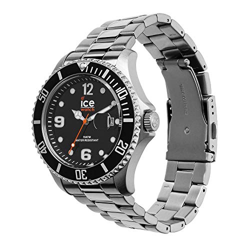 Ice-Watch - Ice Steel Black Silver - Reloj con Correa de Metal - Imagen 3