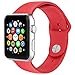 Apple Watch Replacement Band - Valuebuybuy Soft Silicone Replacement Sports Wristbands Straps for Apple Wrist Watch iWatch All Models Formal Colors S/M Size-42mm/Red