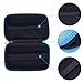 Zepthus Universal Carrying Travel Case Travel Electronics Organizer For USB Cable, Flash Drive, Headphone (Blue)