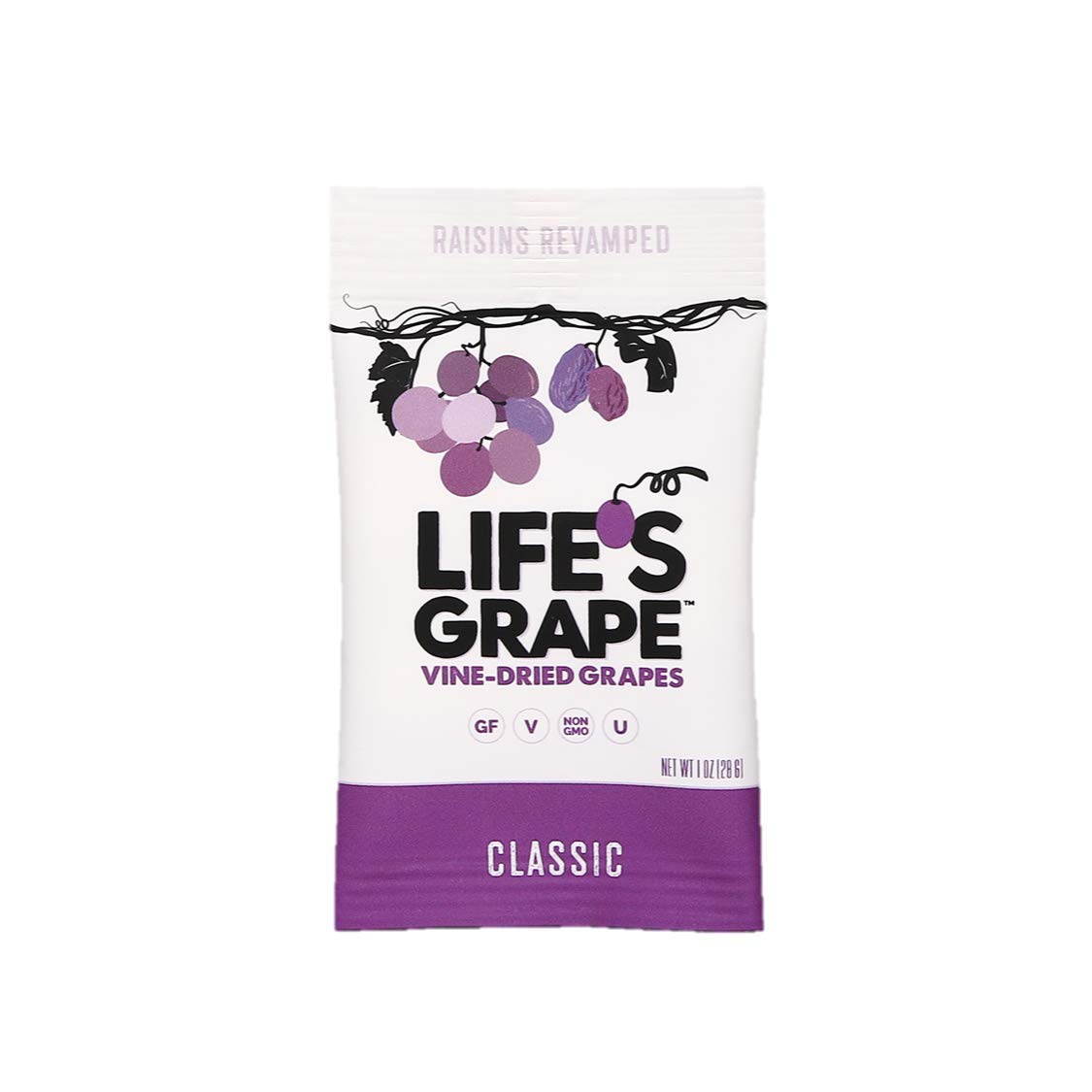 Life's Grape Classic Vine Dried Grapes Raisins Revamped No Sugar