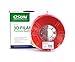 eSUN 1.75mm Red ABS 3D Printer Filament 1kg Spool (2.2lbs), Red