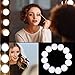 ROYFACC Vanity Mirror Light Kit for Makeup Hollywood Style with 10 LED Mirror Lights Bulbs, Brightness Dimmable, US Plug, Mirror Not Include