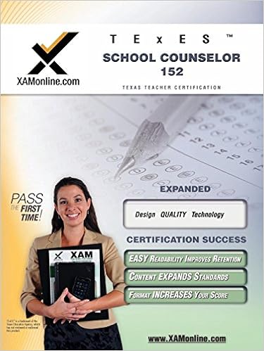 Amazon Com Texes School Counselor 152 Teacher Certification