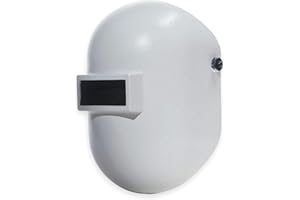 Fibre-Metal Passive Welding Helmet, White, Pipeliner, 10 Lens Shade - 110PWE