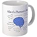 CafePress Atlas Of A Pharmacists Brain Mugs 11 oz (325 ml) Ceramic Coffee Mug