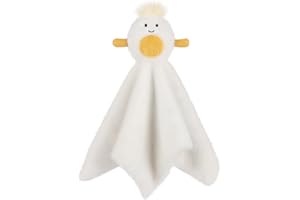 Apricot Lamb Delicious Boiled Egg Blanket Cuddly Soft Loveys for Baby Boy and Girl, 13.8x13.8 Inches for Newborn, Infant and 