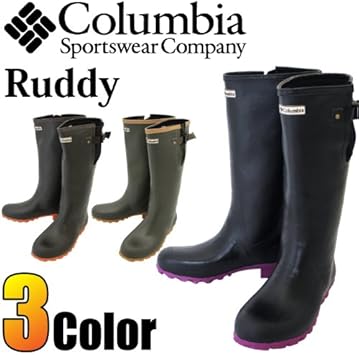 Amazon Columbia コロンビア レインブーツ Br レディース 長靴 Br Yu2518 ラディー Br Ruddy 女性用 239 Trail 5 23cm スポーツ アウトドア