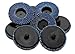 Katzco Flap Discs 24 Grit Quick Change Grinding Wheels 10 Pieces 2'' - for Rotary Tools, Die Grinder, Drill, Blending and Finishing Applications