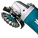 Makita 1 Piece - 4 Inch Knotted Twist Wire Wheel Brush for Grinders - Heavy-Duty Conditioning for Metal - 4