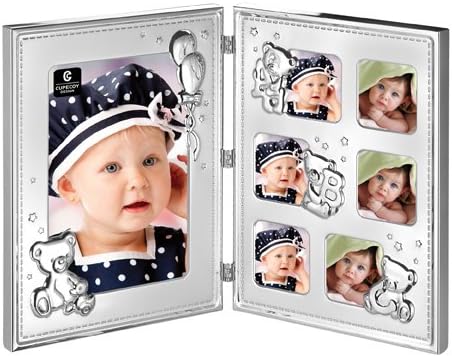 Cupecoy Design Double Hinged Picture Frame- 4x6 Photo Frame / Great Gift