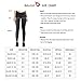 BALEAF Women's Ankle Legging Athletic Yoga Hiking Workout Running Pants Inner Pocket Non See-Through Black Size L