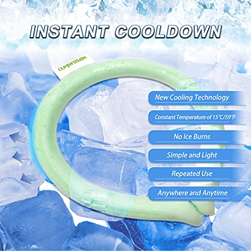 Neck Cooling Ring, Neck Cooling Tube, Cooling Starts Below 15°C (59°F