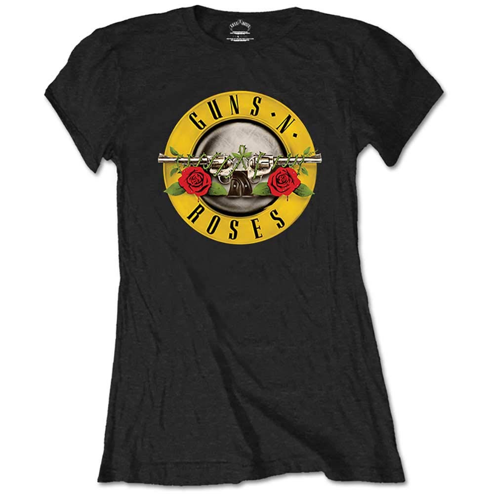 Guns N Roses Women's GNRTSP04LB04 T-Shirt, Black, XL