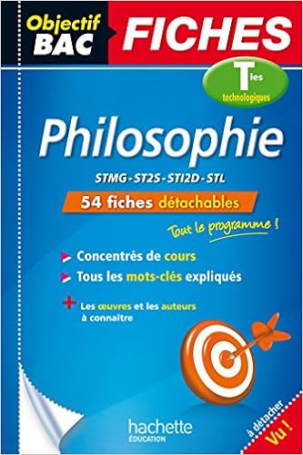Objectif Bac Fiches Detachables Philosophie Terms Techno Amazon Fr Solal Philippe Livres