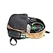 Fashion Unisex Canvas Rucksack Vintage Computer Laptop Backpack School Travel Shoulder Backpack Bag (Wolf with Rose) CPB-60