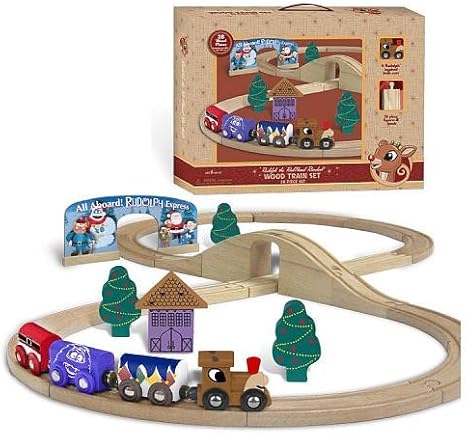 rudolph train set
