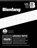Bienfang 910592 Designer Grid Paper, 50 Sheets, 8-1/2-Inch by 11-Inch Pad, 10 by 10 Cross Section