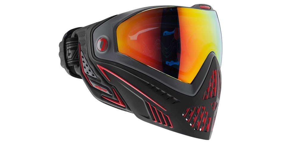 DYE i5 Goggles - Fire Black/Red, One Size — image 1