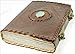 Stone Leather Journal Writing Notebook Diary with Lock Sketchbook for Men Women Blank Pages