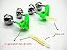 Toasis Fishing Bite Indicator Rod Alert Bell Alarm with Glow Sticks Pack of 20pcs