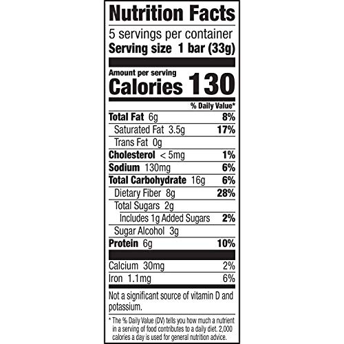FIBER ONE CHEWY PROTEIN BARS, CARAMEL NUT, PROTEIN SNACKS, 1.17 OZ, 5 CT
