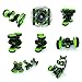 Stunt Car, SZJJX 4WD Remote Control Car Race RC Vehicle Double Sided Tumbling with LED Headlights Transformation 360¡ã Flips 3D Flip Deformation 360 Degree Spinning