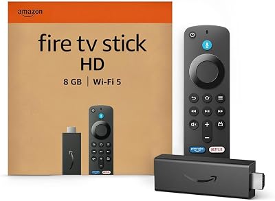 Amazon Fire TV Stick HD (Newest) Alexa Voice Remote Smart Home Controls HD