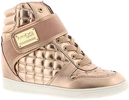 bebe cadyna wedge sneaker