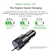 Sngg Type C Car Charger Compatible for Samsung Galaxy S9/S9+/S8/S8 Plus/Note 8,Google Pixel/Pixel XL/2/2 XL/3/3 XL-Quick Charge 3.0 USB Adapter with 5.5ft Coiled USB Type C to A Fast Charging Cable