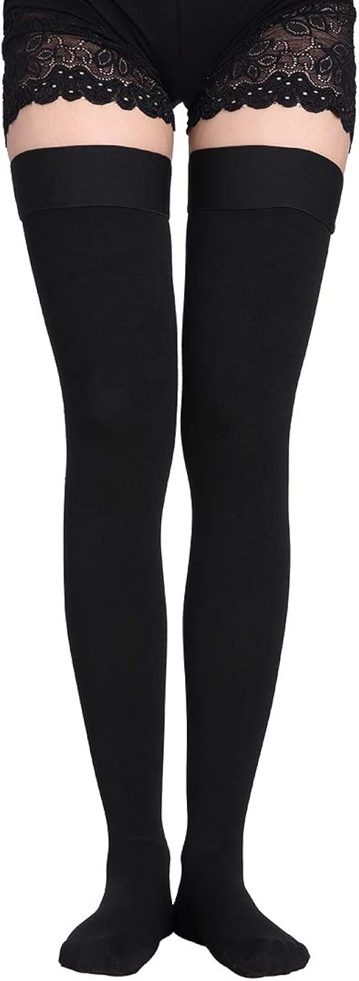 Thigh High Compression Socks for Men & Women, 2030 mmHg Compression
