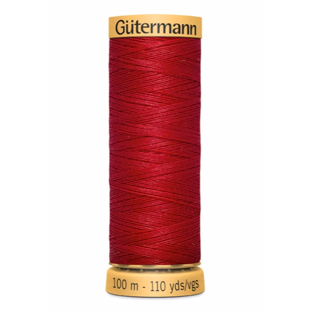 Gütermann GNE50-2074 100m Red Cotton Thread