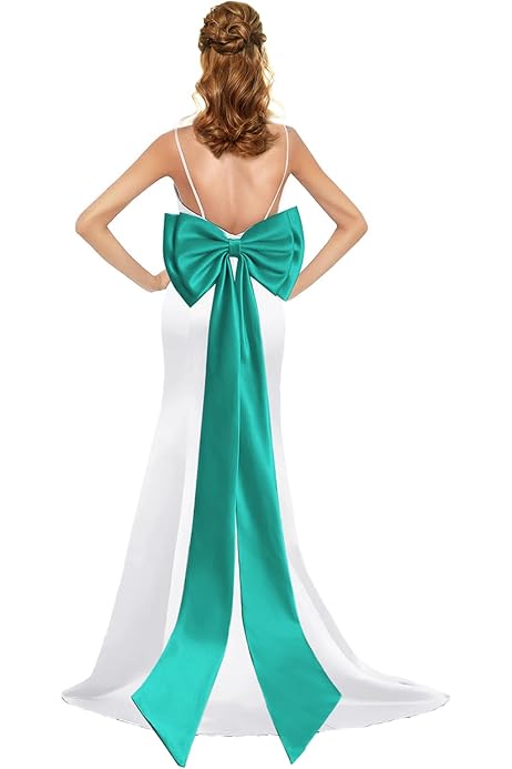 Cinturones Mujer Cinturón De Novia Verde Satinado Elegante Y